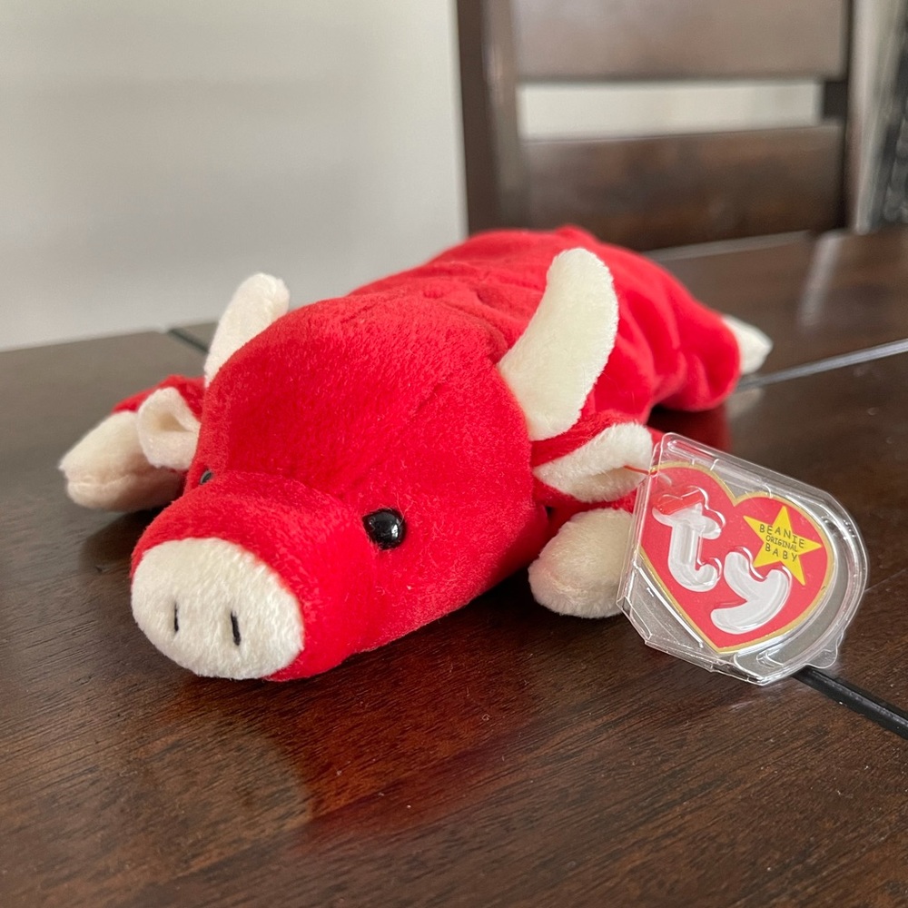 Rare Snort beanie baby